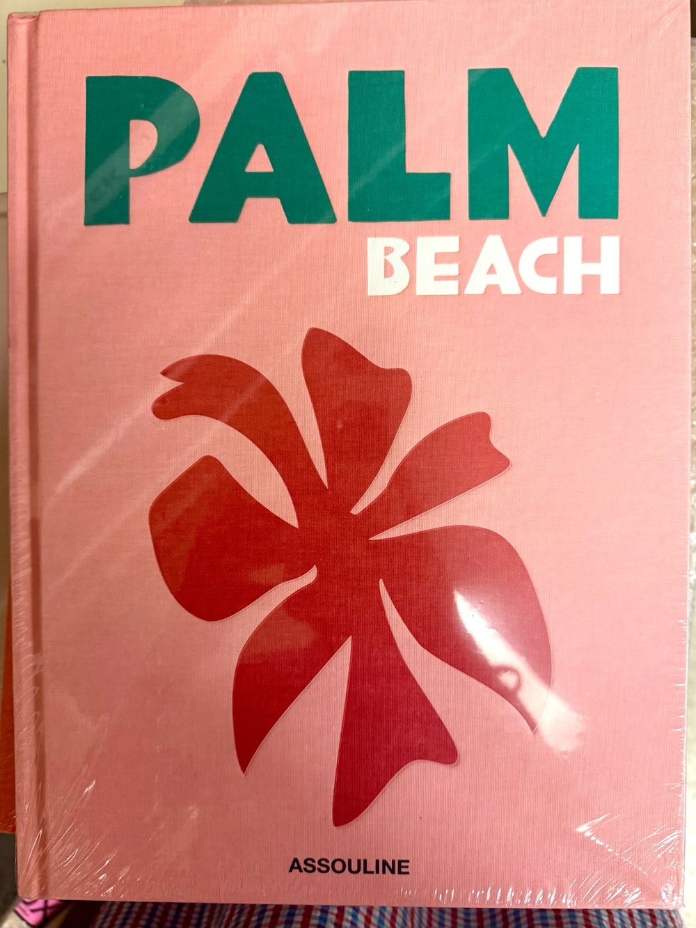 Assouline Palm Beach Hardcover Book - Pink & Teal